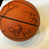 1989-90 Milwaukee Bucks Team Signed Spalding Official NBA Game Basketball