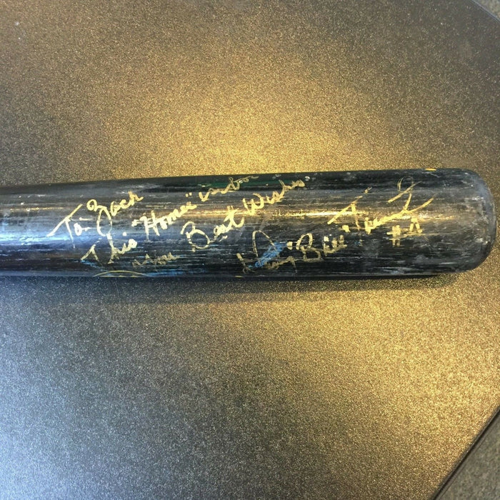 1989 Danny Tartabull Home Run Game Used Signed Worth Baseball Bat PSA DNA COA