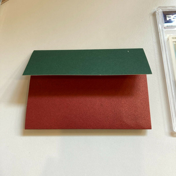 Joe Montana Signed Autographed 1995 Upper Deck Porcelain Card UDA & PSA DNA COA