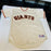 Willie Mays Signed Authentic Majestic San Francisco Giants Jersey JSA Sticker