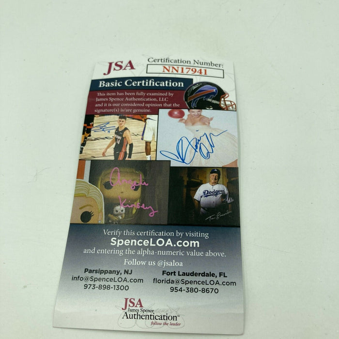 Betty White Signed Autographed Official Major League Baseball Celebrity JSA COA