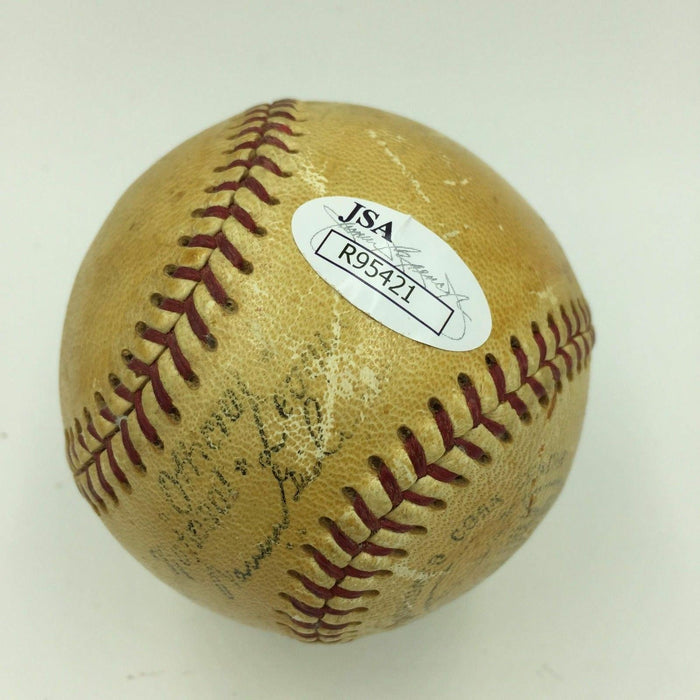 Pete Rose 1968 All Star Game Signed Game Used Baseball From Nestle Company JSA