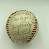 Beautiful 1941 New York Yankees Team Signed American League Baseball Beckett COA