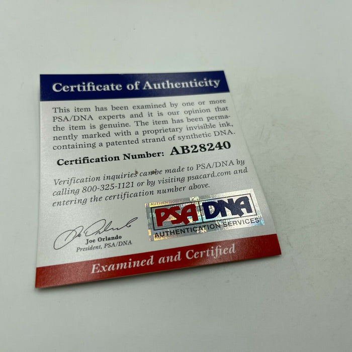 David Ortiz Signed 2013 Postseason ALCS Game Used Baseball PSA DNA COA