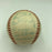 Moe Berg Goose Goslin Sam Rice Washington Senators Legends Signed Baseball PSA