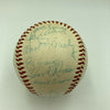 Moe Berg Goose Goslin Sam Rice Washington Senators Legends Signed Baseball PSA