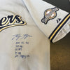 Ryan Braun Signed Heavily Inscribed Stats Authentic Milwaukee Brewers Jersey JSA