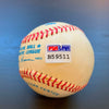 Ted Williams Signed Autographed Official American League Baseball PSA DNA COA
