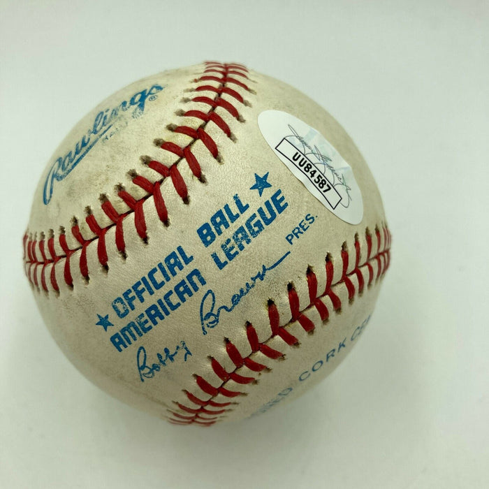 Bert Blyleven #28 Signed Autographed Major League Baseball With JSA COA