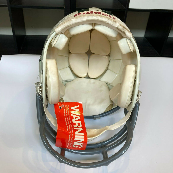 1969 New York Jets Super Bowl Champs Team Signed Full Size Helmet Steiner COA