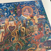 Carlos Santana Signed Large Art 21x34 Lithograph With JSA COA "Santana"