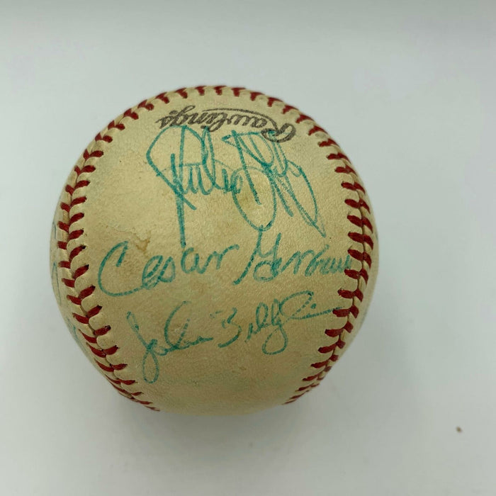 1969 Houston Astros Team Signed Autographed Baseball With Joe Morgan JSA COA