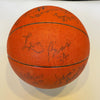 Len Bias 1984-85 Maryland Terrapins Team Signed NCAA Basketball JSA COA RARE!