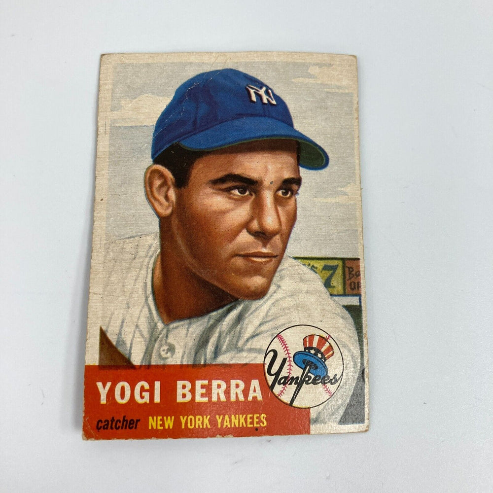 1953 Topps Yogi Berra #104 Baseball Card