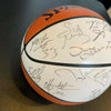 2000-01 Dallas Mavericks Team Signed Spalding NBA Basketball With JSA COA