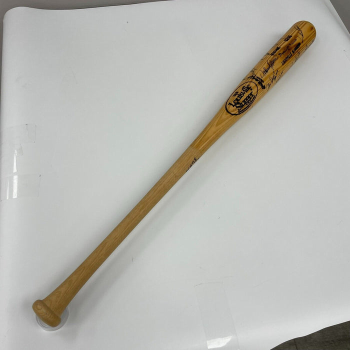 1987 Seattle Mariners Team Signed Louisville Slugger Game Issued Baseball Bat