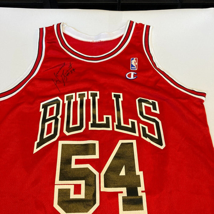 Horace Grant Signed Authentic Champion Chicago Bulls 1990's Jersey Beckett