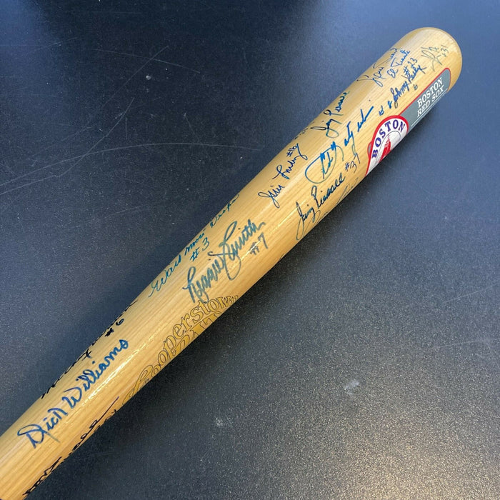Boston Red Sox Legends Signed Cooperstown Bat 31 Sigs With Carl Yastrzemski JSA