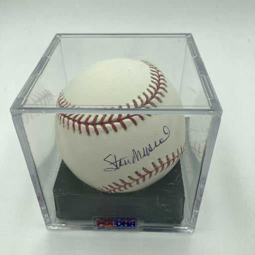 Stan Musial Signed Major League Baseball PSA DNA Graded MINT 9