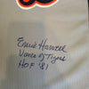 Ernie Harwell "HOF 1981 Voice Of The Tigers" Signed Detroit Tigers Jersey JSA