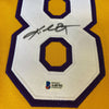 Kobe Bryant Signed 2000-01 Game Issued Los Angeles Lakers Jersey Beckett & PSA