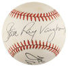 Extraordinary Stevie Ray Vaughan Signed Baseball With Concert Ticket JSA PSA DNA