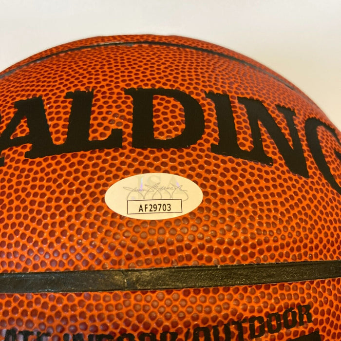 Scottie Pippen Signed Autographed Spalding NBA Basketball JSA COA
