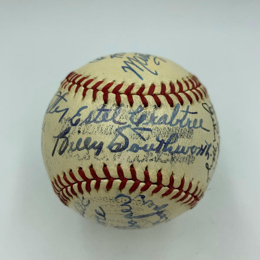 Beautiful 1941 St. Louis Cardinals Team Signed Baseball PSA DNA COA