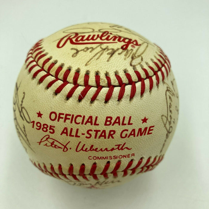 1985 All Star Game Team Signed Baseball With Sandy Koufax & Nolan Ryan JSA COA