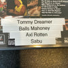 Tommy Dreamer Balls Mahoney Axl Rotten & Sabu Signed Wrestling DVD JSA COA