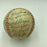 1954 Chicago White Sox Team Signed Autographed Baseball With Nellie Fox