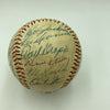 1954 Chicago White Sox Team Signed Autographed Baseball With Nellie Fox