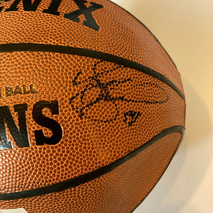 2008-09 Phoenix Suns Team Signed Basketball With JSA COA
