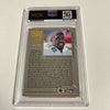 1992 Fleer Ultra Reggie White Signed Promo Card With Fleer Stamp PSA DNA RARE