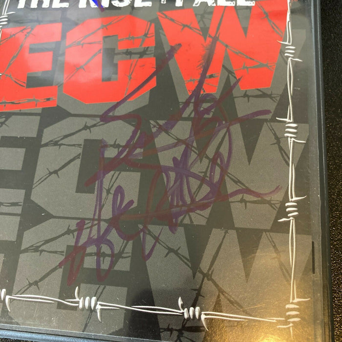Tommy Dreamer Balls Mahoney Axl Rotten & Sabu Signed Wrestling DVD JSA COA