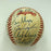 Hall Of Fame Multi Signed Cracker Jack Old Timers Game Baseball Beckett COA