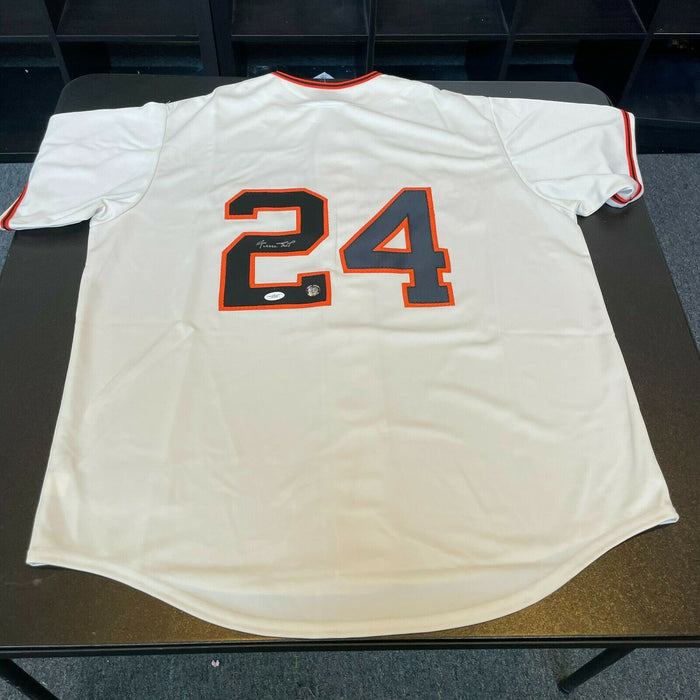 Willie Mays Signed Authentic San Francisco Giants Jersey With JSA COA