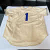 Sparky Anderson Signed 1955 Fort Worth Cats Brooklyn Dodgers Minor League Jersey