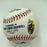 Tom Glavine Signed Heavily Inscribed Stat MLB Baseball With JSA COA