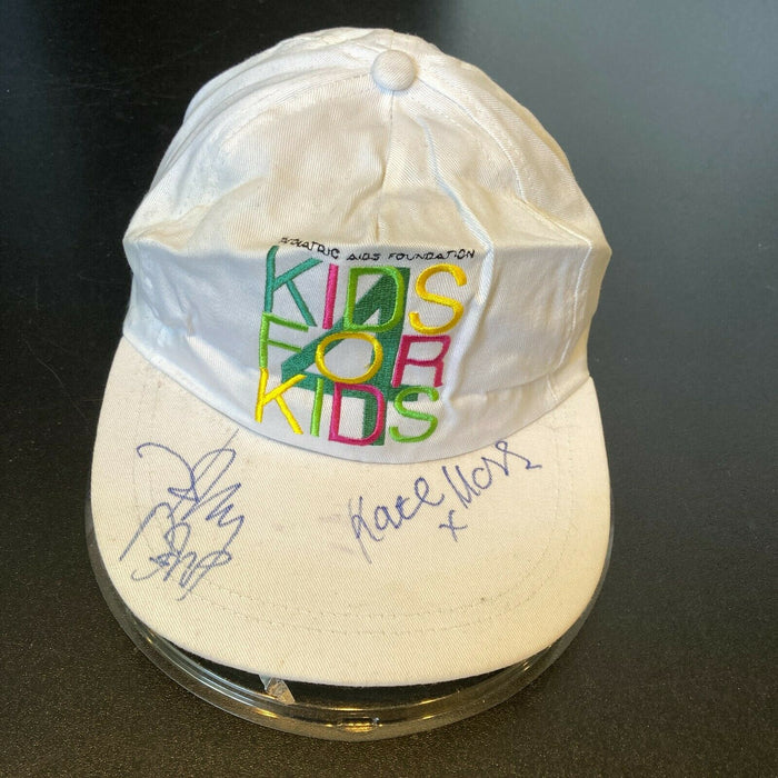 Johnny Depp & Kate Moss Signed Autographed Baseball Cap Hat With JSA COA
