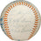 Joe Medwick Pie Traynor Lefty Grove HOF Signed Baseball PSA DNA & Beckett COA