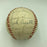 Beautiful 1941 New York Yankees Team Signed American League Baseball Beckett COA