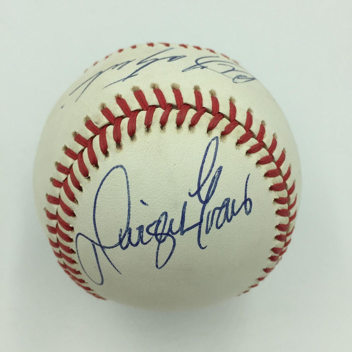 Nice Ted Williams, Carl Yastrzemski & Bobby Doerr Signed Baseball PSA DNA COA