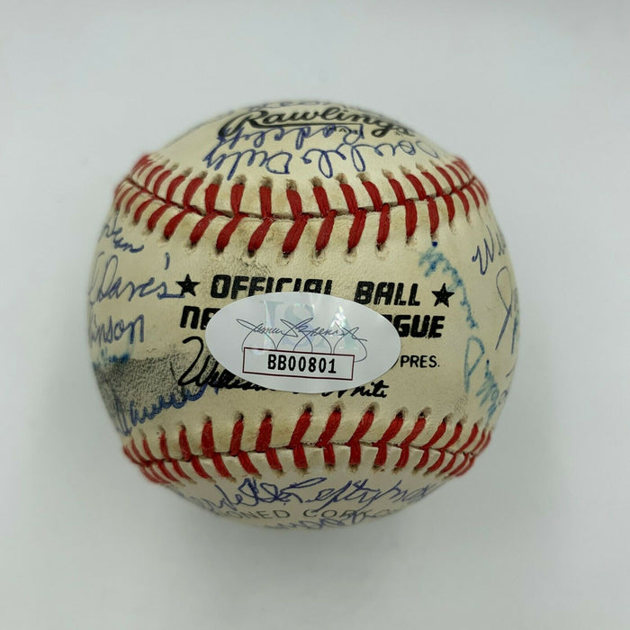 The Finest Negro League Signed Baseball Willie Mays Hank Aaron Ernie Banks JSA