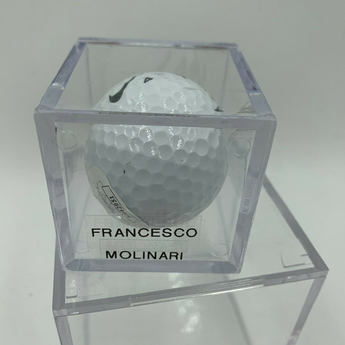 Francesco Molinari Signed Autographed Golf Ball PGA With JSA COA