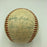 1956 Kansas City Athletics A's Team Signed American League Baseball JSA COA