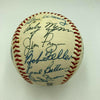 Hall Of Fame Multi Signed Cracker Jack Old Timers Game Baseball Beckett COA