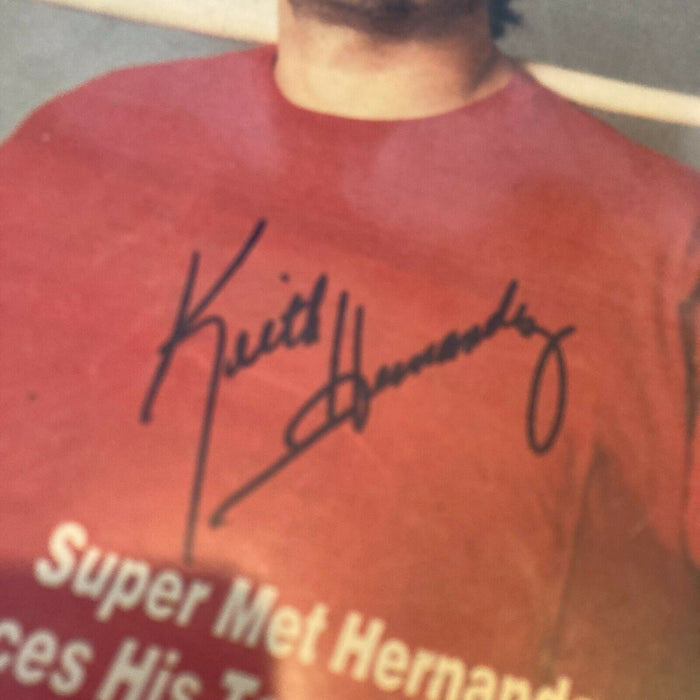 Keith Hernandez Signed Autographed Newsday Magazine New York Mets