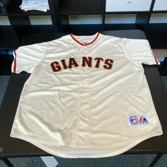 Willie Mays Signed Authentic Majestic San Francisco Giants Jersey With JSA  COA