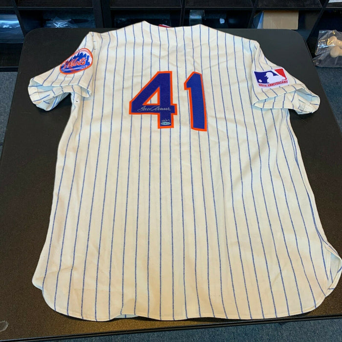 Stunning Tom Seaver Signed 1969 New York Mets Jersey UDA Upper Deck COA #28/69